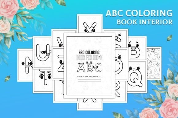 Download ABC Coloring Book Interior for Kids - Coloring book interior Collection