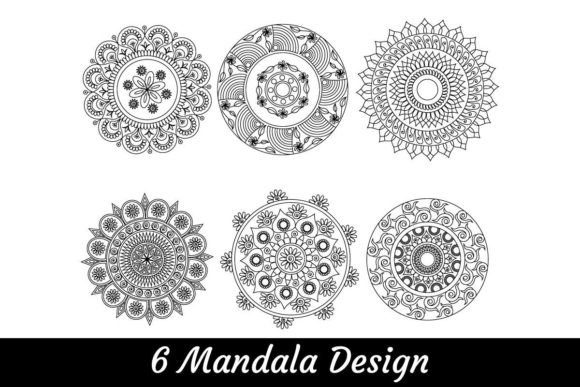 Download Mandala KDP Coloring Book Interior Pack - Coloring book interior Collection