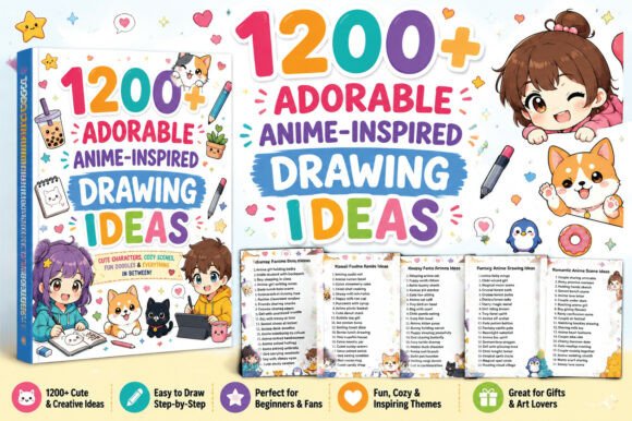 Download 1200+ Adorable Anime-Inspired Drawing - Inspired Collection