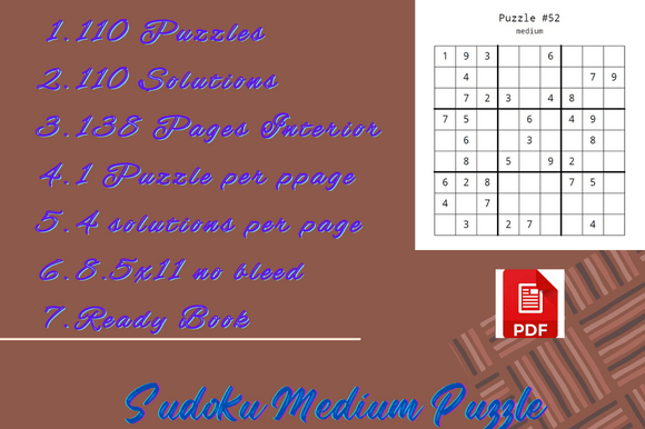 Download Sudoku Puzzle of Low Content Book - Low content book Collection