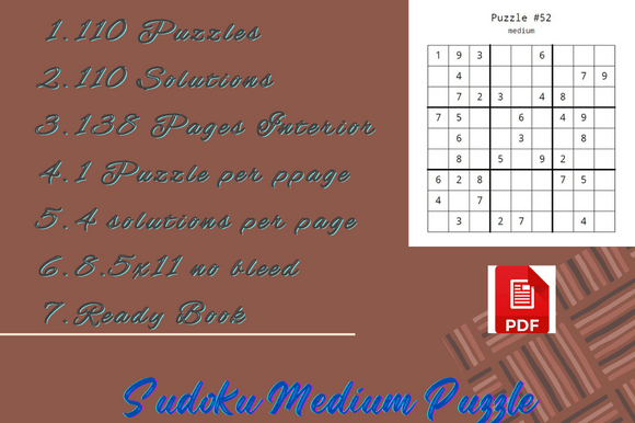 Download Sudoku Puzzle of Low Content Book - Low content book Collection