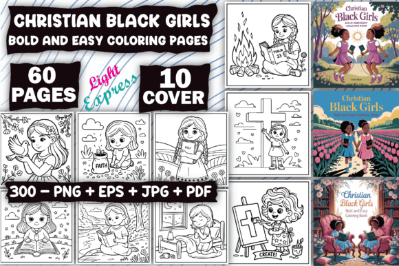 Download Bold Christian Black Girl Coloring Pages - Premium Resources